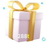 Receba seus bônus de boas-vindas no 288t